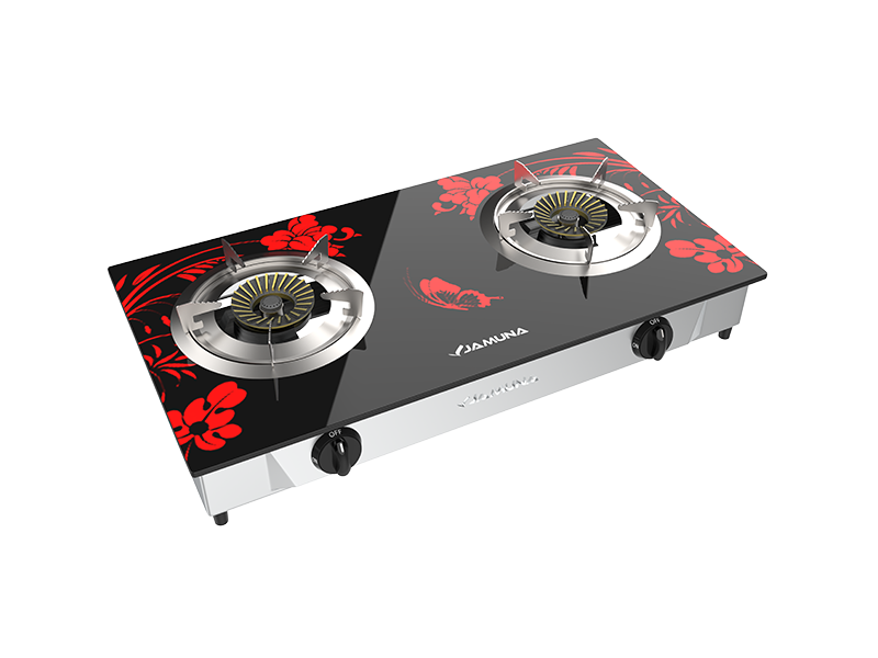 Gas Stove-D2LG RED FLOWER