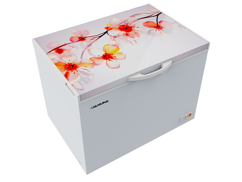 Freezer-D1H0L-QD Cherry Blossom White