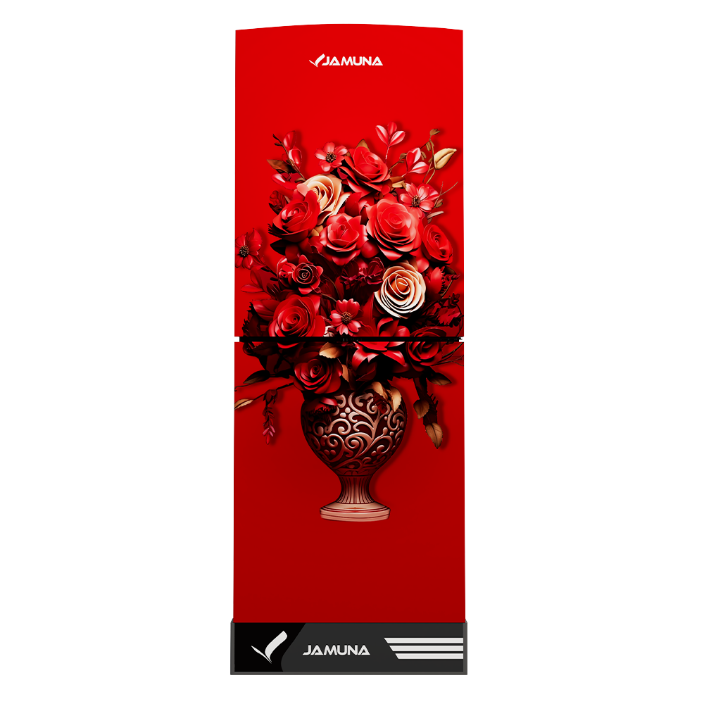 Refrigerator-TM2D2QD Red Flower