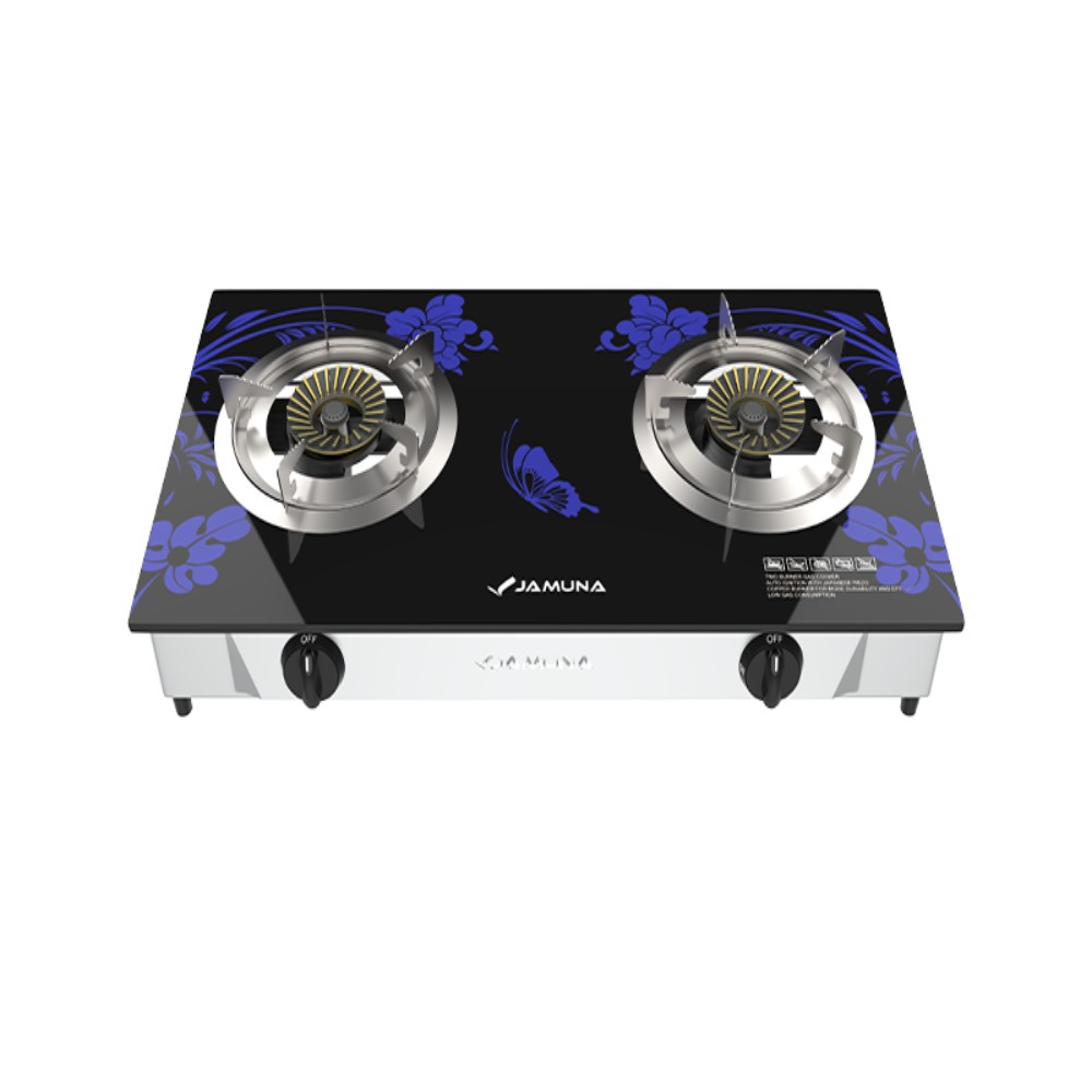 Gas Stove-D2LG BLUE FLOWER